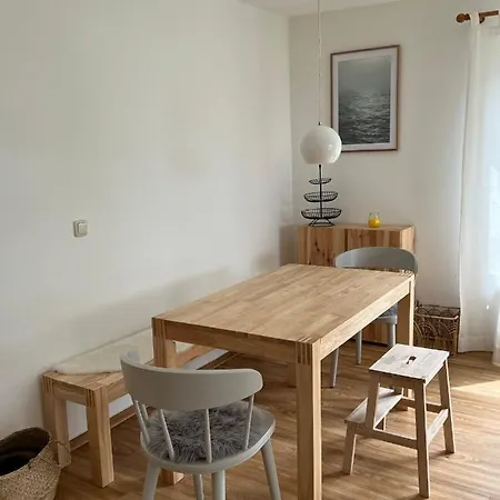 Apartmán Ferienwohnung Strandsegler, 